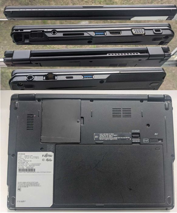 Fujitsu Lifebook U729x | 12.5" HD | i7-8565U 4c/8t | 8 ddr4 | 256 nvme