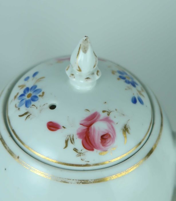 Chaleira Vista Alegre Séc. XIX - Pintura Manual