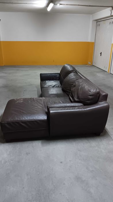 Sofá de 3 lugares chaise longues