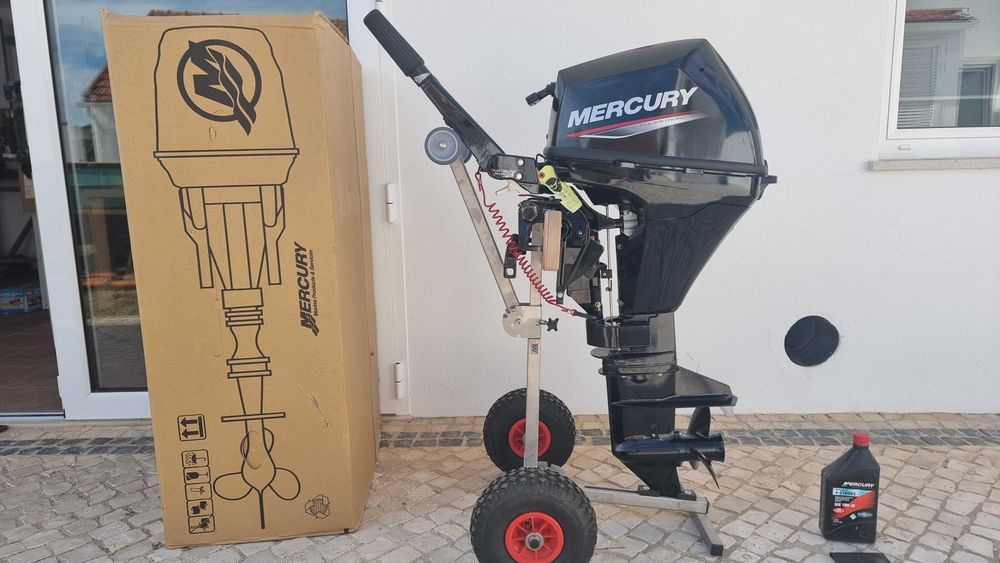 Motor fora de borda Mercury ME9.9MH, novo