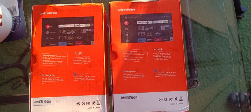 Box android 16g+256g android 16