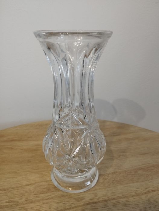 Wazon kryształowy PRL