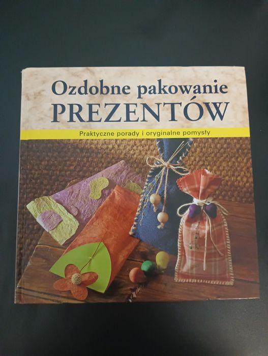 Książka ozdobne pakowanie prezentów