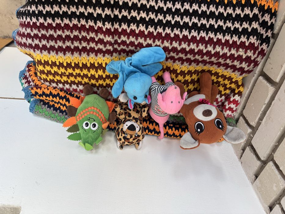 Мʼякі іграшки фірма Goodness gang(овочі,фрукти,звірята)