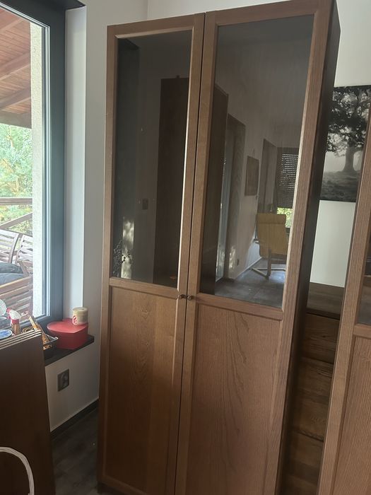 Regał z przeszkleniem IKEA
