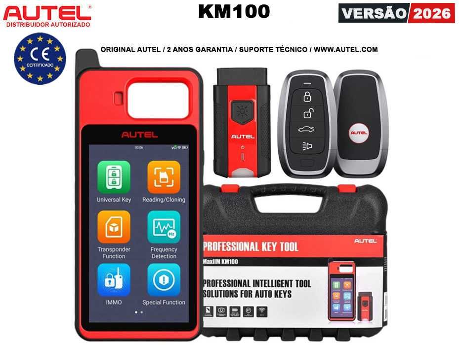 Autel MaxiIM KM100E Máquina Programação Chaves Original PT (NOVO)