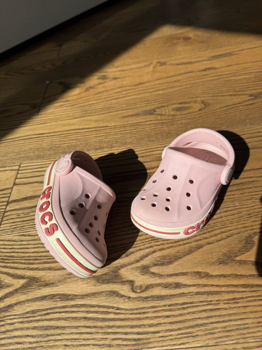 Kids’ Bayaband Clog pink c 6  Дитячі Сабо Crocs