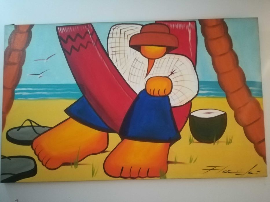 Quadro Pintura Cubano