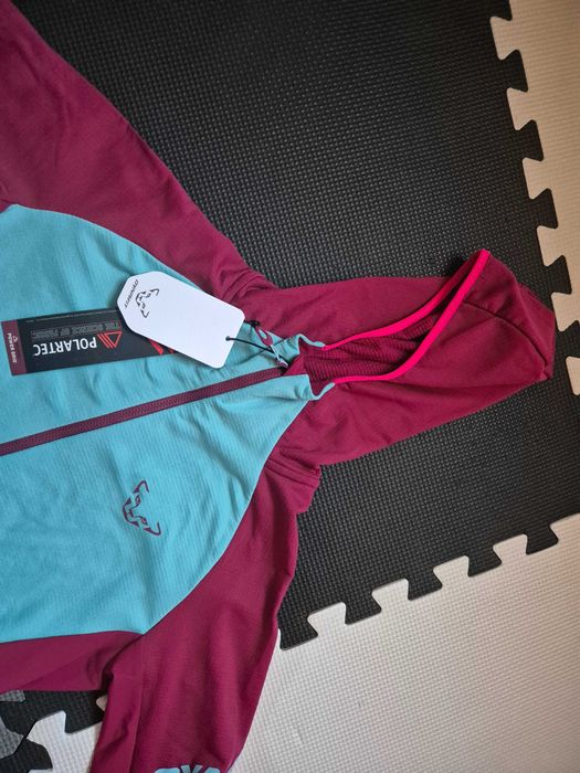 Nowa damska extra bluza turystyczna skiturowa polar Dynafit Polartec S