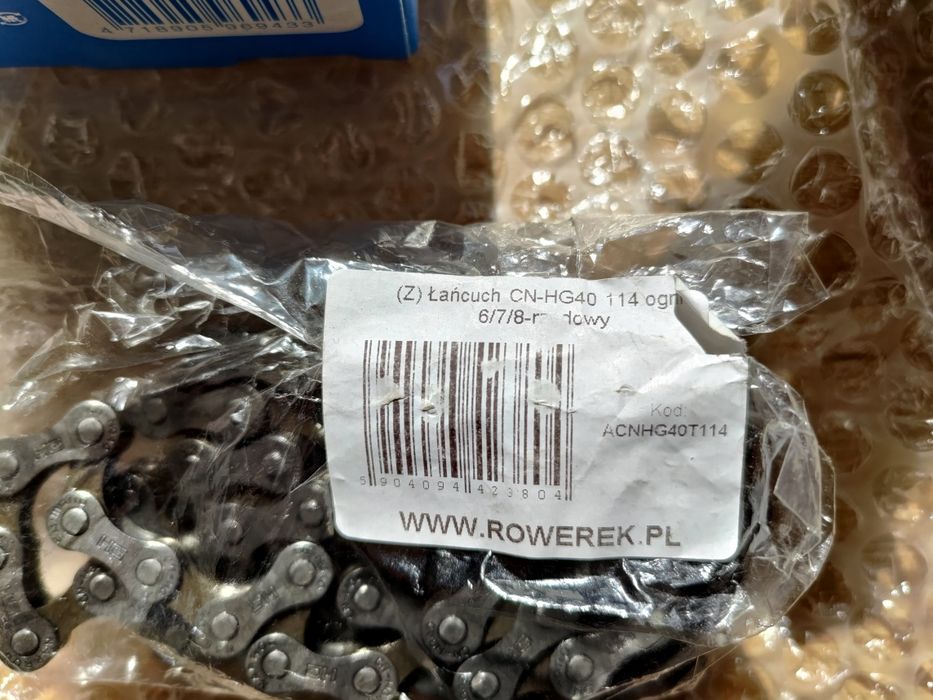 Części rowerowe zestaw