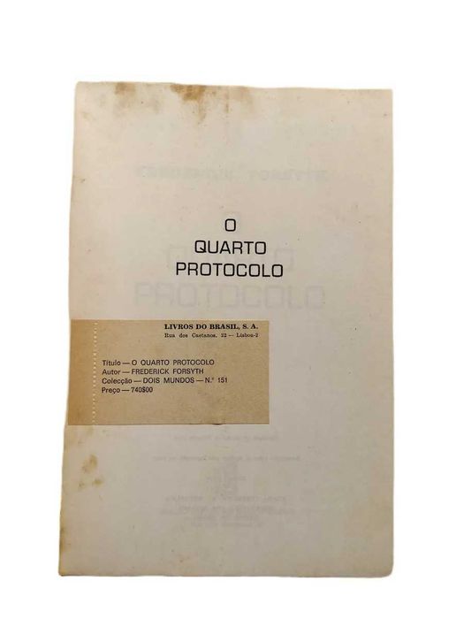 O Quarto Protocolo (oferta de portes)