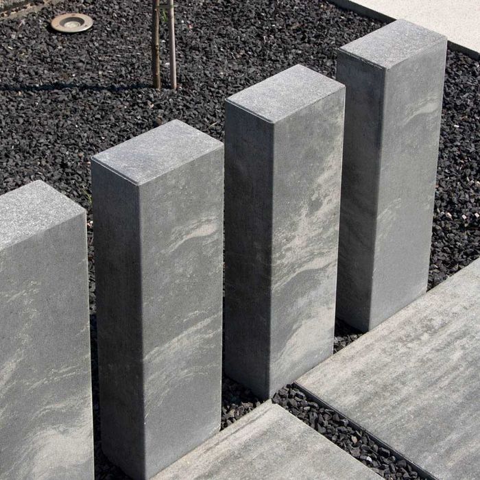 Palisady, obrzeża, krawężniki, płyty tarasowe, kostka brukowa