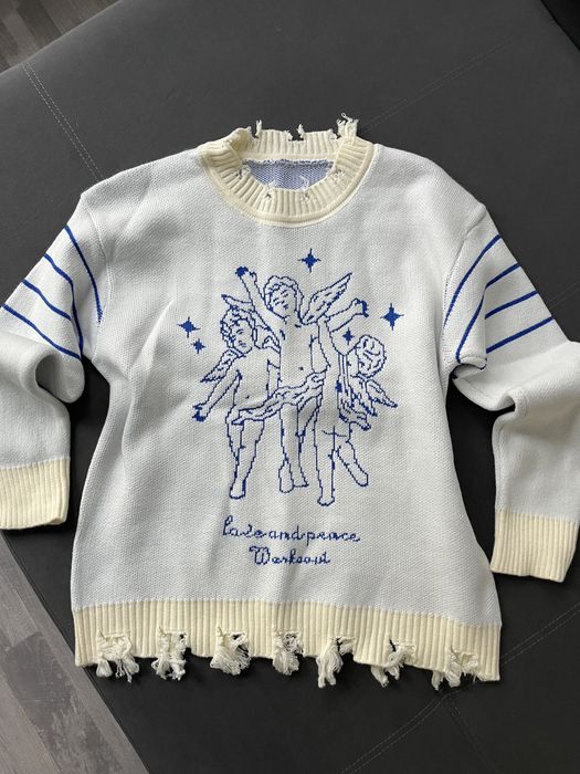 Светр янголи рвані краї