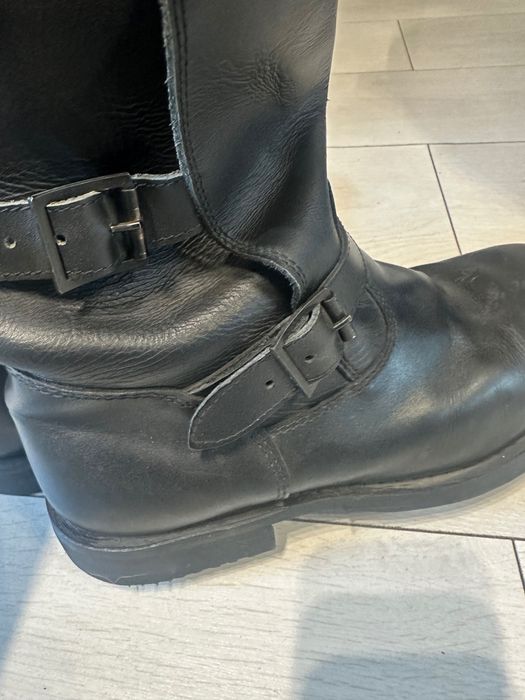 Sprzedam skórzane buty na motocykl