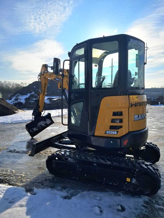 Koparka minikoparka SANNY SY26U