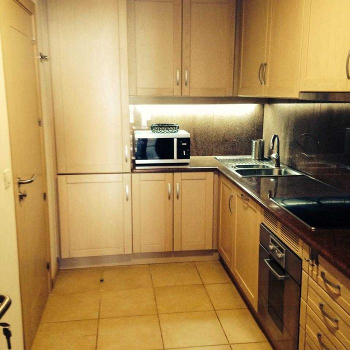 Apartamento T1 para férias - Primeira linha de praia com Garagem