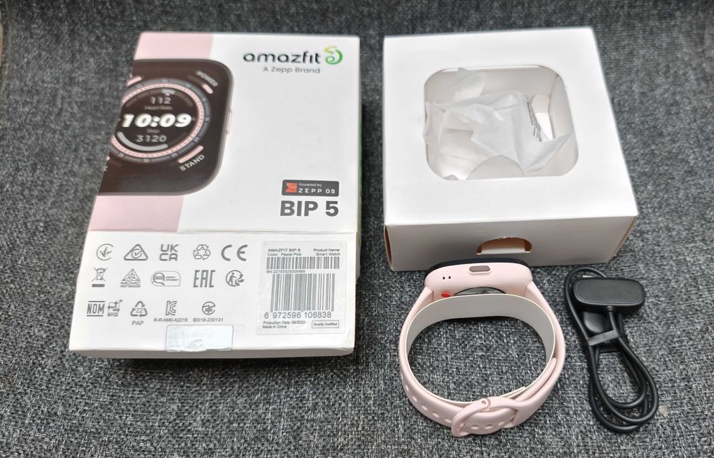 Smartwatch Amazfit Bip 5 Pastel Pink Nowy nie używany