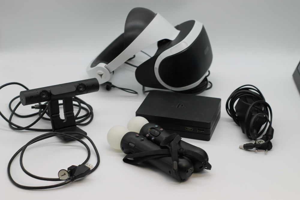 Kompletny Zestaw PlayStation VR (PS VR) + Kamera + 2x PS Move!