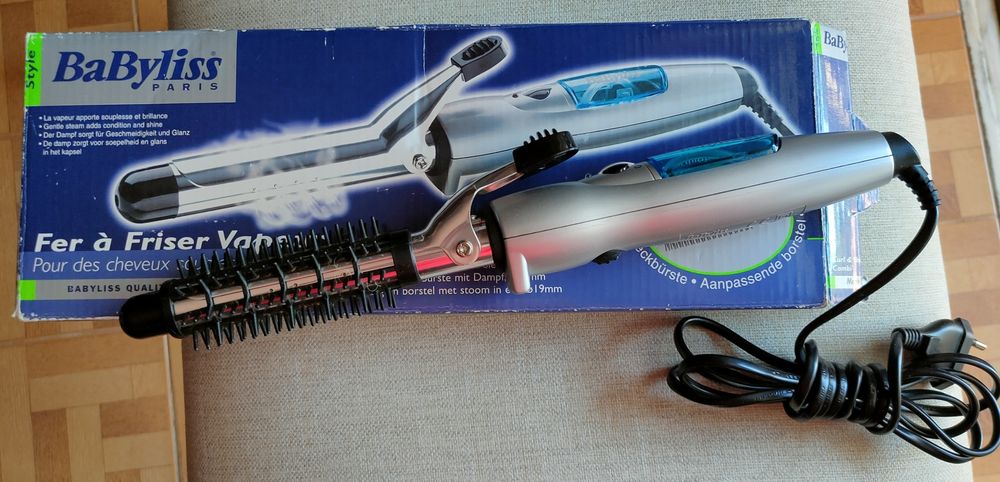 Ferro de ondulação a vapor