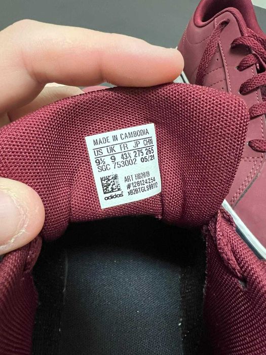Ténis Adidas Bordo 43 1/2 Originais.
