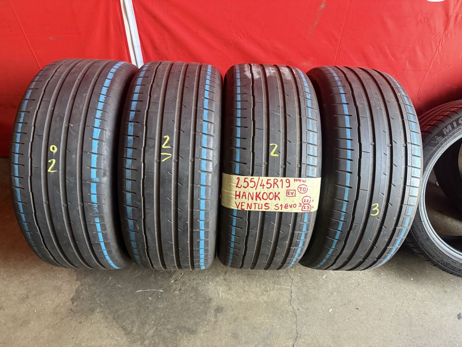 Pneus 255/45/19 Hankook Homolgacao tesla Todos Iguais