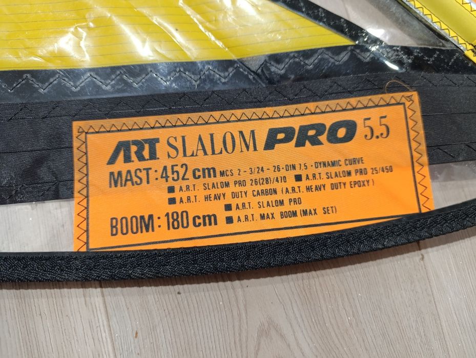 Żagiel do windsurfingu SlalomPro5,5.