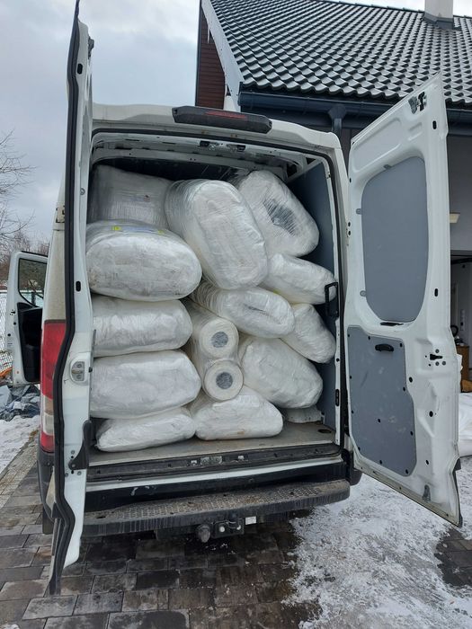Geowłóknina drogowa 12kN, włóknina, mata separacyjna 4m szerokości 4 m