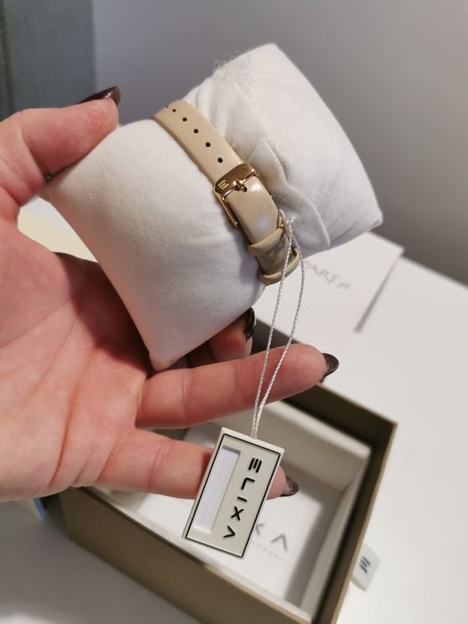 Nowy zegarek elixa apart złoty