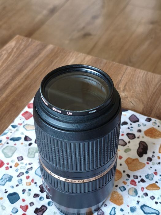 Zestaw obiektywów tamron i canon