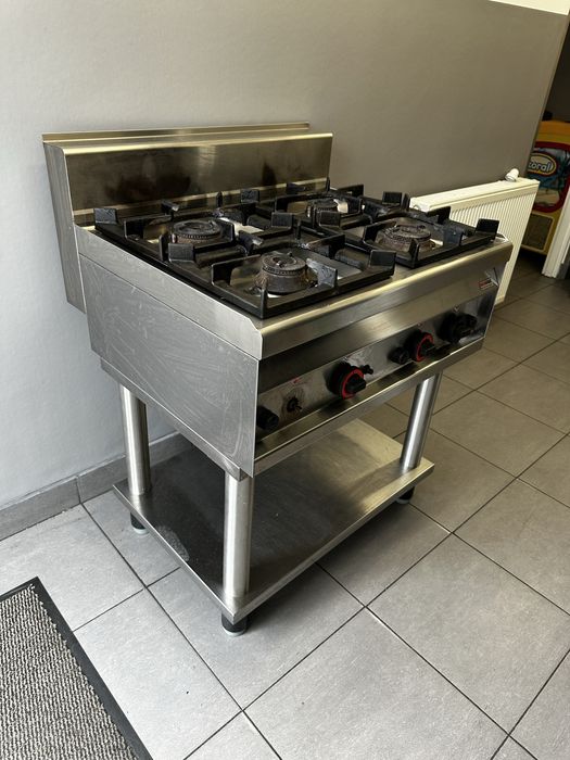 Kuchnia gazowa gastronomiczna 4 palniki