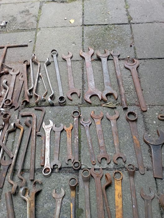 Klucze płaskie oczkowe imbusy