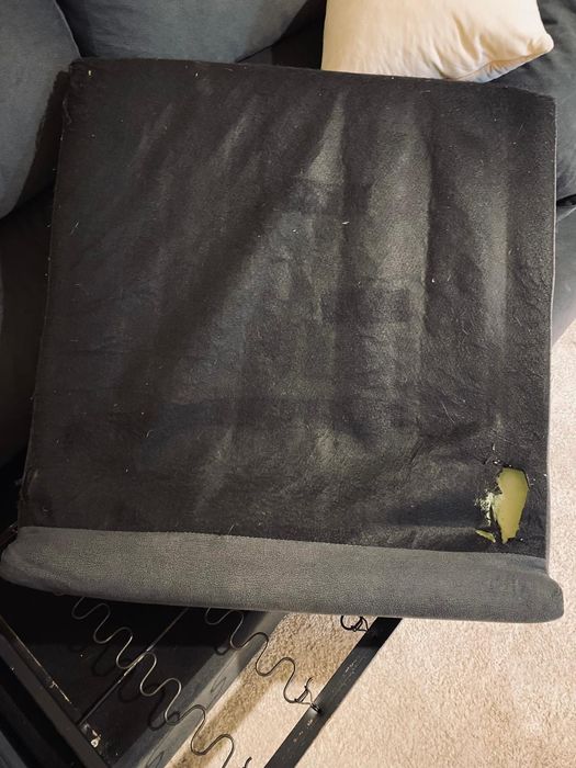 Sofá com bancos extra