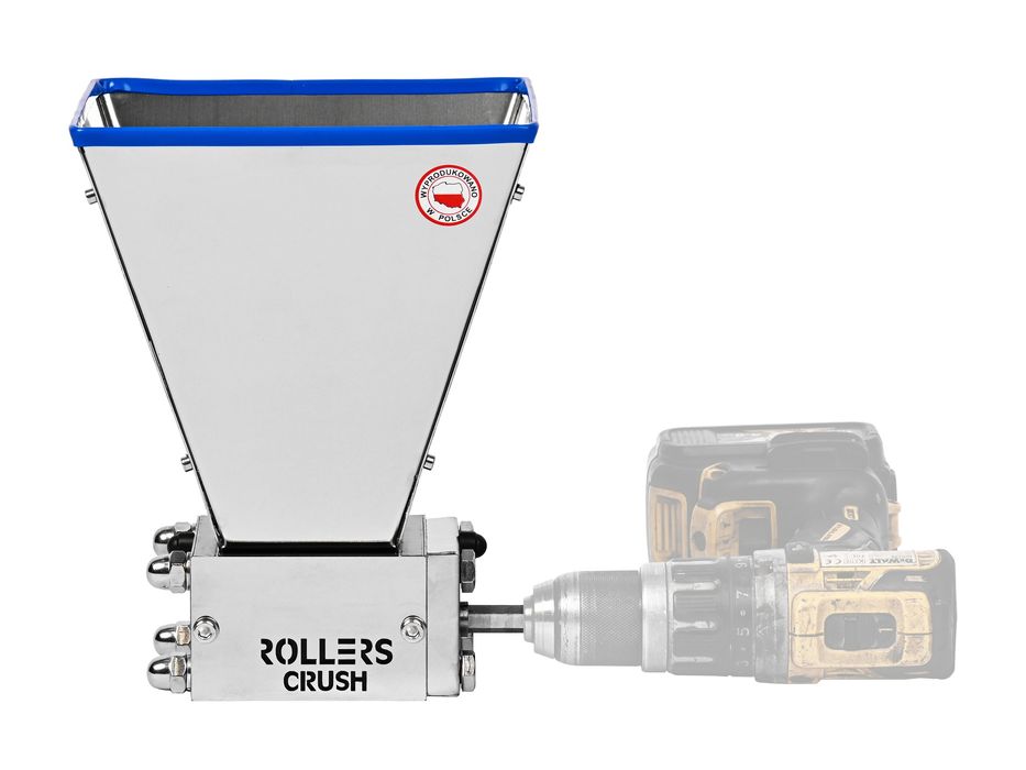 Gniotownik walcowy młynek śrutownik do słodu zboża