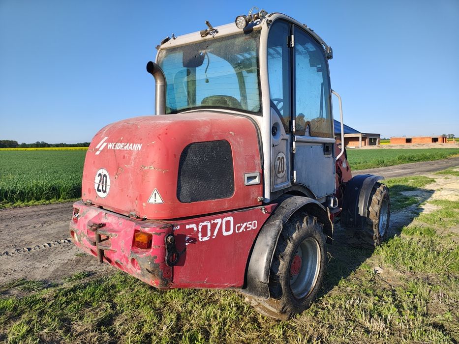 Weidemann 2070 cx50 rok 2007 miniładowarka