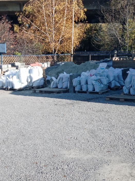 Щебень песок в мешках, доставка!