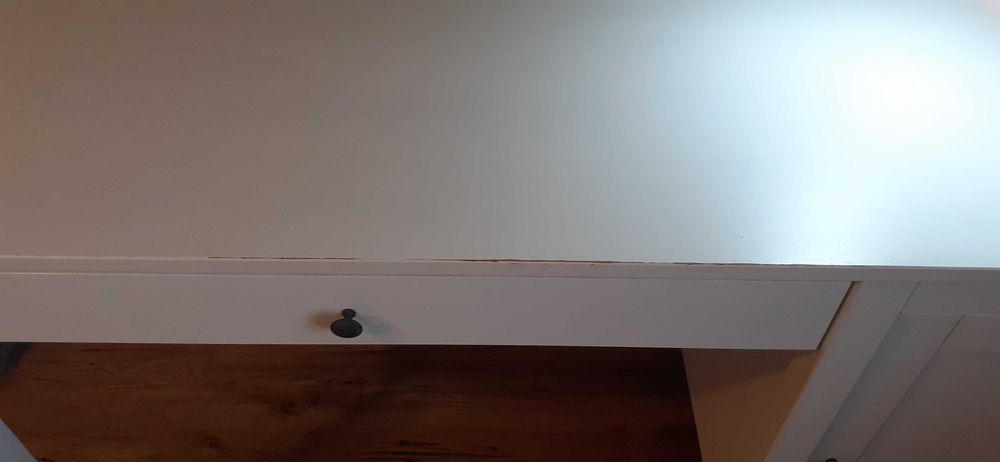 Biurko Ikea Hemnes białe