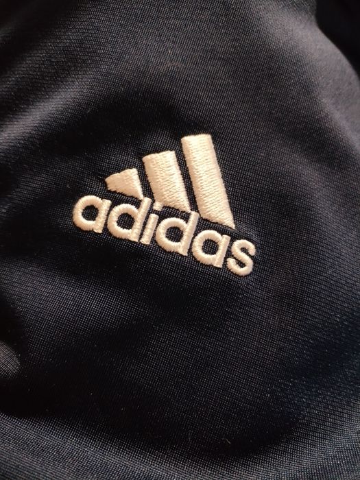 Bluza na zamek adidas, granatowa