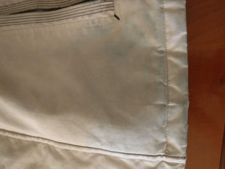 Casaco impermeável bege Seaman Nautic Yachting Team com capuz