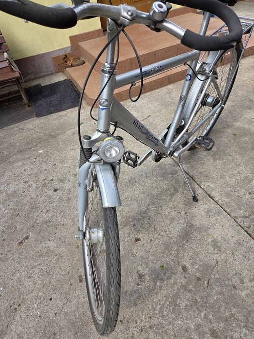 Rower aluminiowy trekingowy na kołach 28 7 przerzutek 28