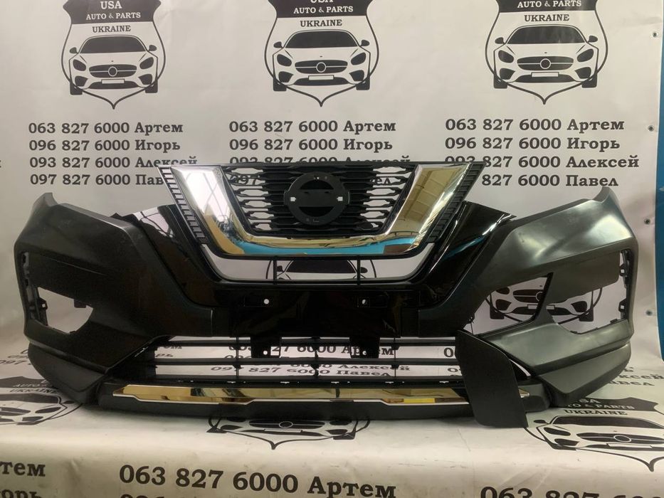 Nissan Rogue 2017 2018 2019 бампер в сборе Ниссан Рог