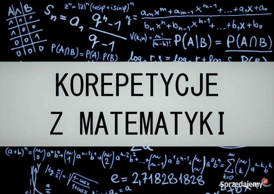 Korepetycje Matematyka