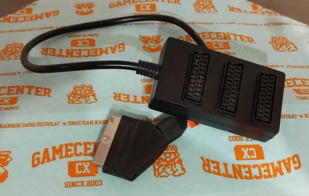 Rozdzielacz / switch SCART - 3 w 1