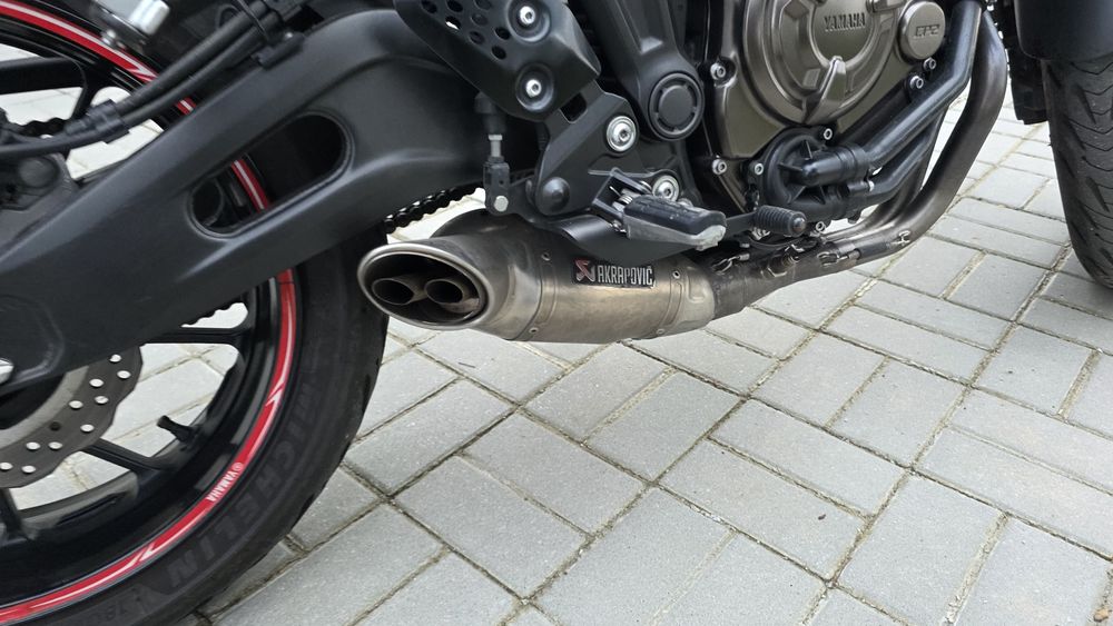 Yamaha MT07 2018