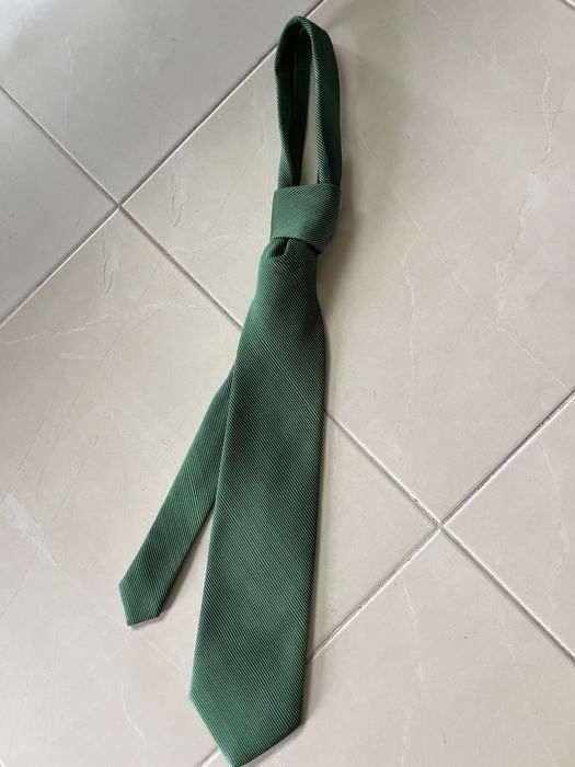 Gravata elegante verde