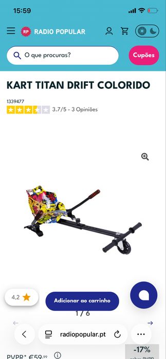 Hooverboard e carte