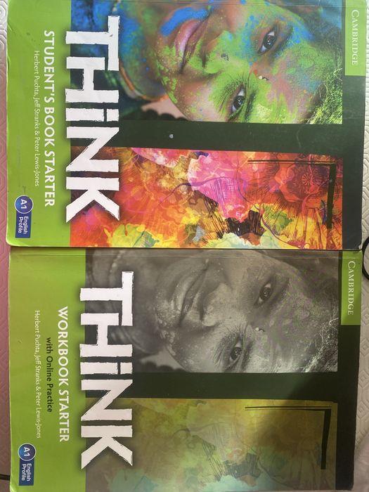 Manual e livro se actividades THINK A1 Cambridge