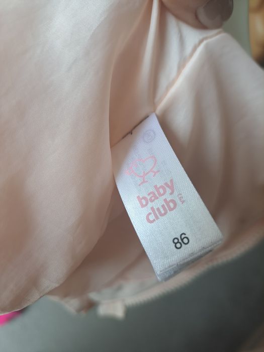 Jesienna kurteczka C&A 86 podwójny zamek