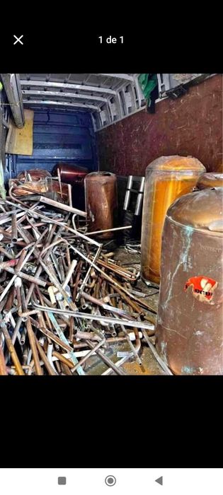 Sucateiro ao domicílio