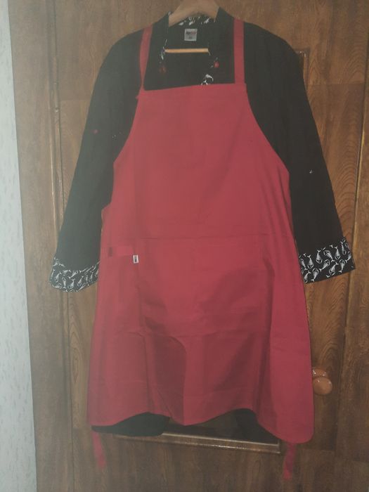 Фирменный поварской костюм суши мужской полный комплект 093541 и7708