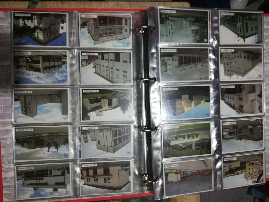 Álbum c/coleção completa 501 calendários de 2004 de Quartéis Bombeiros